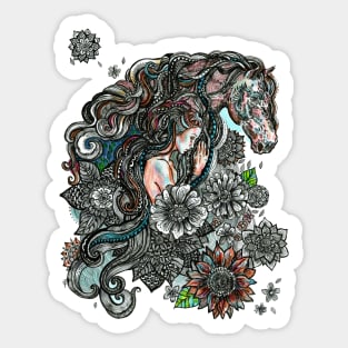 Spirit Animal - Horse. Sticker